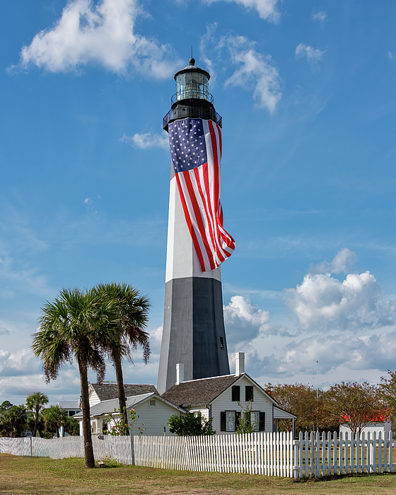 John Kirkland - Lighthouse - Flag - Tybee Island GA - 1