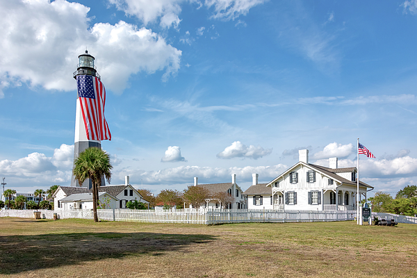 John Kirkland - Lighthouse - Flag - Tybee Island GA - 2
