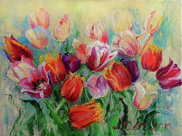 Lala Lotos - Lights and Sparks. The Bouquet of Spring Tulips