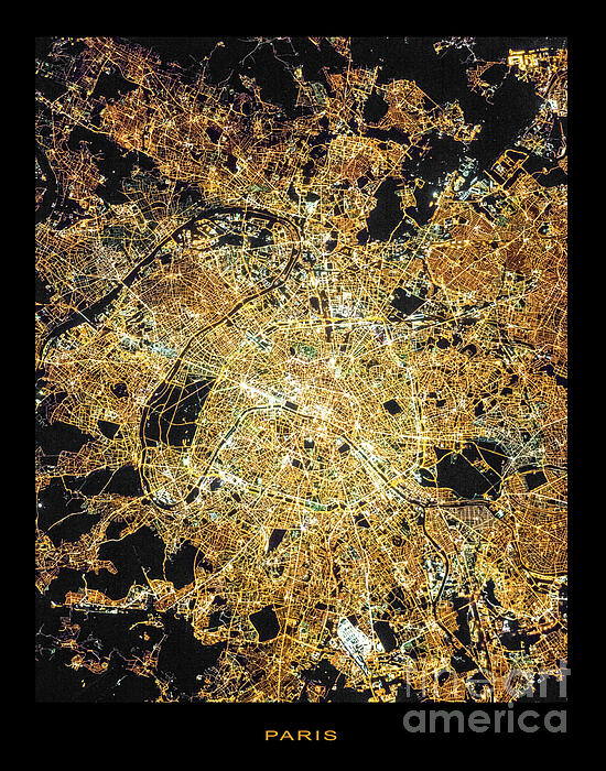 Best of NASA - Lights of Paris, view from space