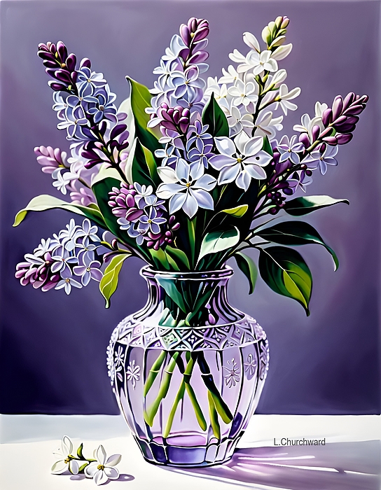 Lois Churchward - Lilacs for Spring Time