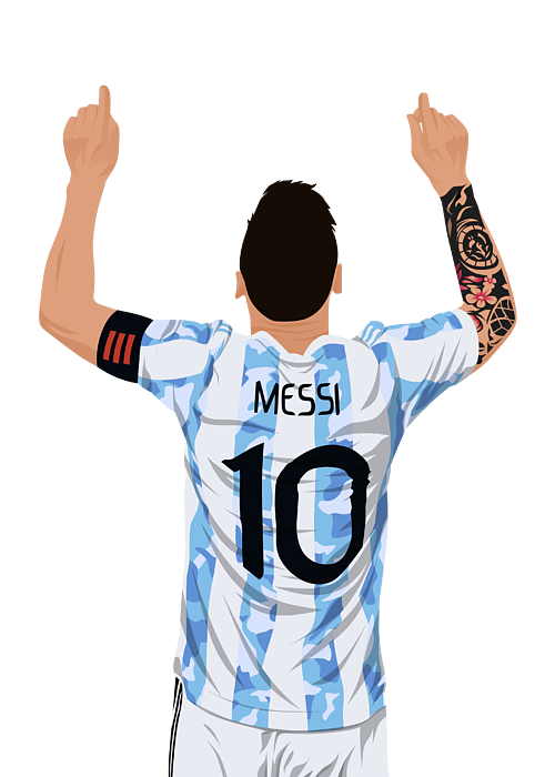 T Shirt Jersey Vector PNG Images, Number 10 Messi Jersey T Shirt