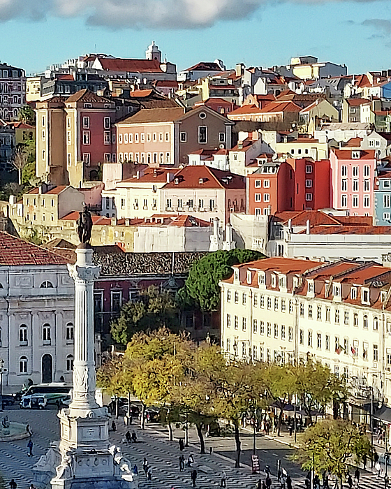 Irina Sztukowski - Lisbon Downtown Old Historical City Center I
