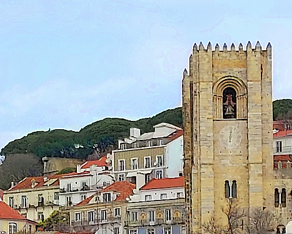 Irina Sztukowski - Lisbon Downtown Old Medieval Tower Historical City Center