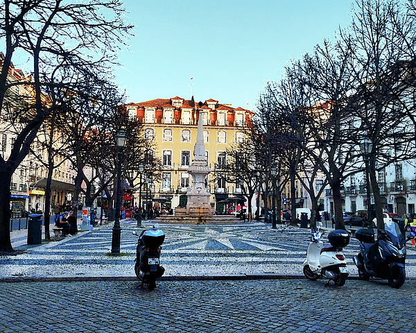 Irina Sztukowski - Lisbon Downtown Square Historical Center Of The City  