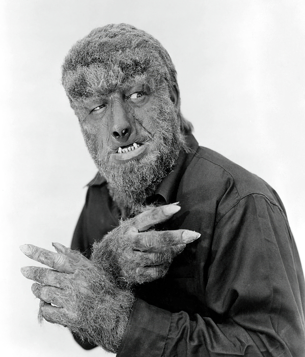 LON CHANEY JR. in THE WOLF MAN -1941-, directed by GEORGE WAGGNER ...