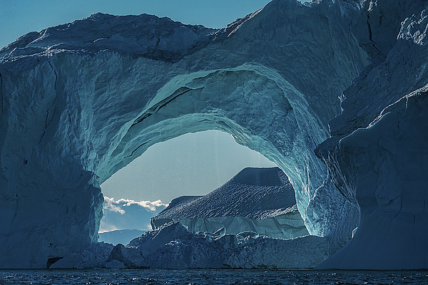 Stuart Litoff - Looking Through an Iceberg - Greenland