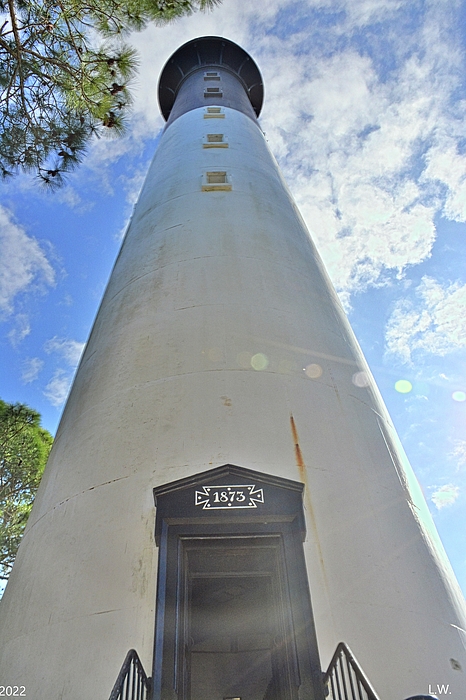 Lisa Wooten - Looking Up Hunting Island Lighthouse