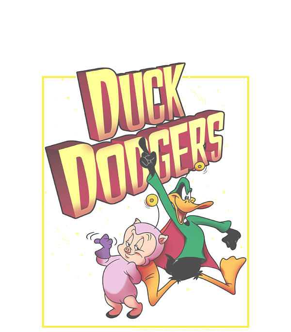  Looney Tunes Duck Dodgers Duo T-Shirt : Sports & Outdoors