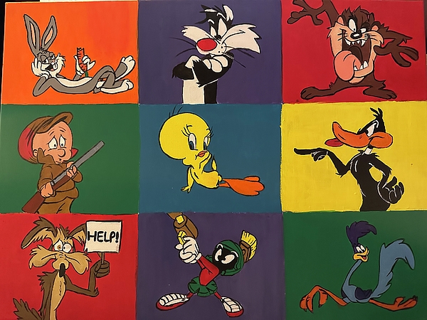 Looney Tunes Greeting Card by Maeghan Vasile