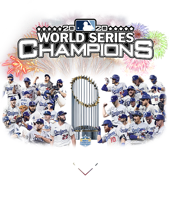 Los Angeles Dodgers World Series Champions 2020 Shirt Digital Art by Th -  Pixels