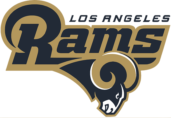 Los Angeles Rams Women's T-Shirt by Calvin Mower - Pixels