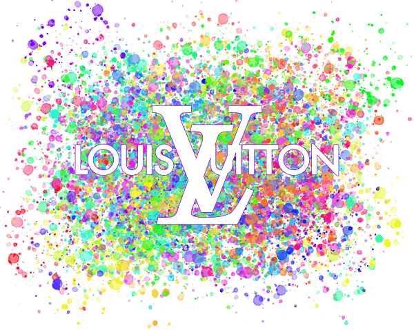 Louis Vuitton Color Splatter Face Mask for Sale by Ricky Barnard