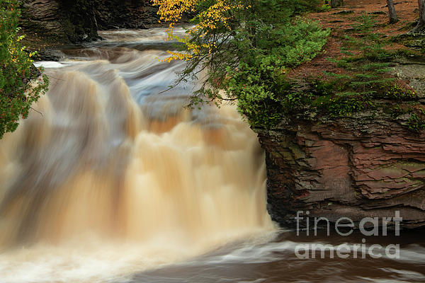 Lower Amnicon Falls One iPhone 13 Case by Bob Phillips - Fine Art