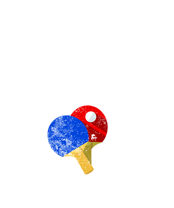 The Ping Pong Paddle Sticker