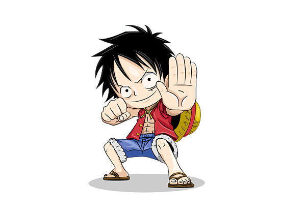 Luffy Chibi T Shirt For Sale By John Gerald Tubale
