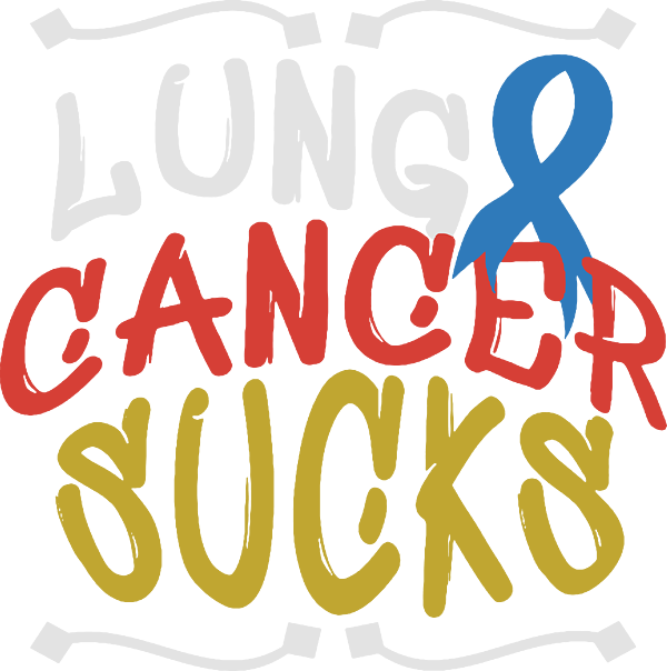 CANCER SUCKS logo tote bag.