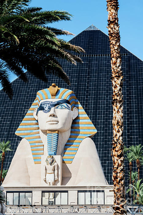 Luxor Casino Las Vegas Raiders Stadium Eye Patch on Sphinx at Dusk Shower  Curtain by Aloha Art - Pixels