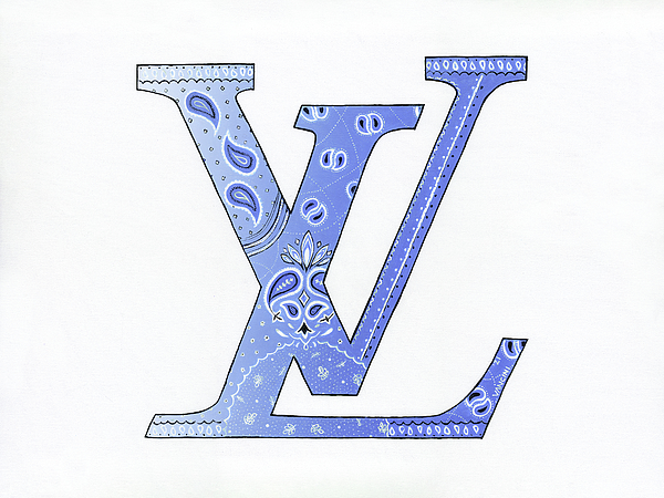 LV Purp Sticker by Vanessa Mancini - Pixels