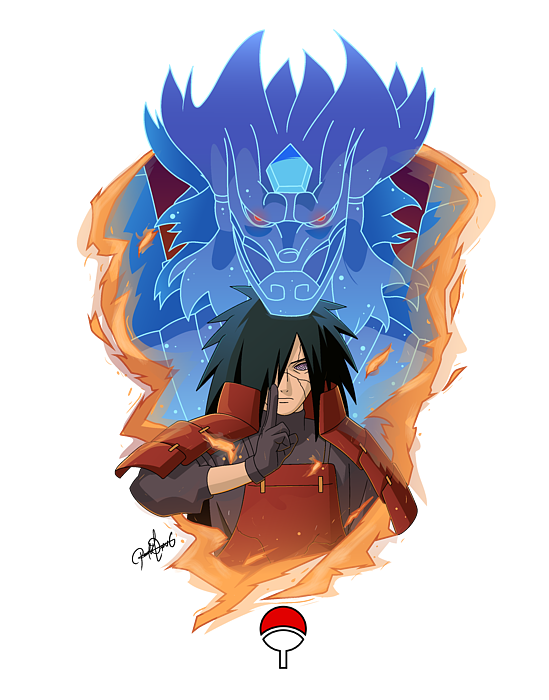 Uchiha Obito Digital Art by Paul Dipre - Pixels