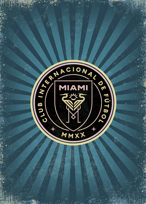 Major League Soccer Vintage Inter Miami CF iPhone X Case by Leith Huber -  Fine Art America