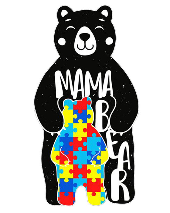 Mama Bear Autism Awareness - Love Support Mo Coffee Mug by Hello Gifts -  Fine Art America