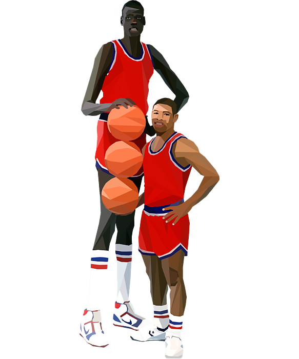 Manute bol deals and muggsy bogues