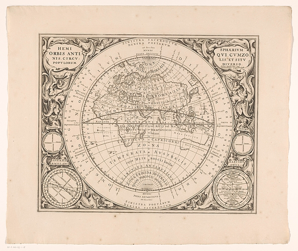 Map of the eastern hemisphere with different climate zones Beach Towel ...