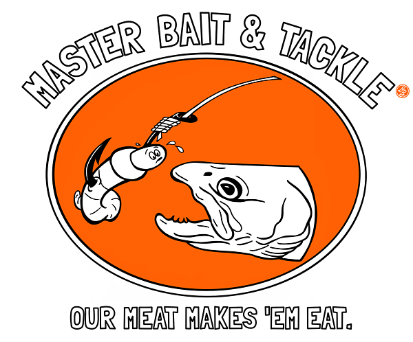 Master Bait and Tackle Decal Long Sleeve T-Shirt by David Burgess - Pixels