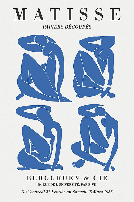 ik ga akkoord met Profeet Opnemen Matisse print, Henri Matisse art Exhibition Poster, Matisse print,Henri Matisse  poster,Henry Matisse Jigsaw Puzzle by Sahil Solanki - Fine Art America