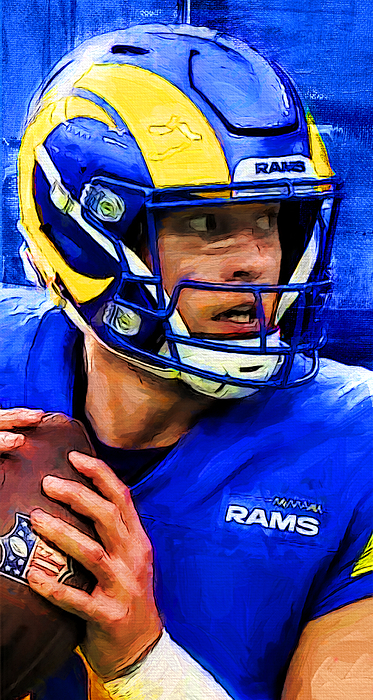 Matthew Stafford Football Paper Poster Rams 3 - Matthew Stafford