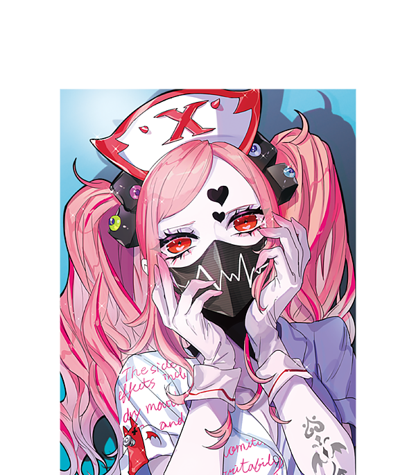 Menhera Anime Girl Yume Kawaii Edgy Pastel Goth Waifu Otaku Sticker by  Mihan Liesl - Pixels