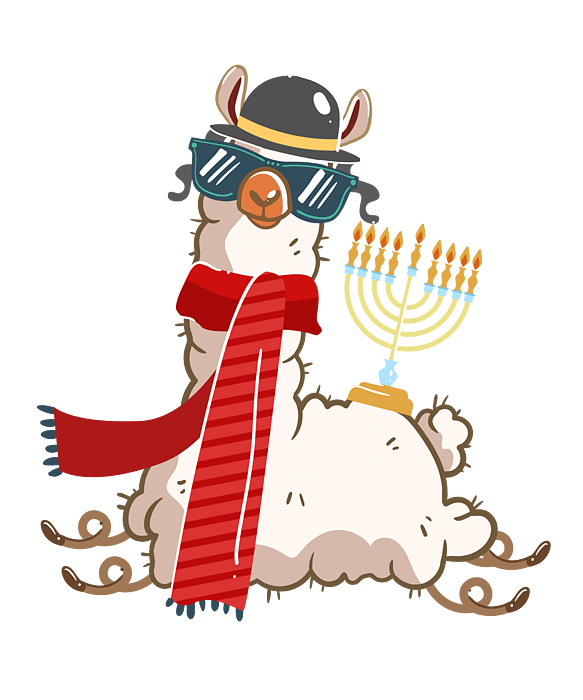 https://images.fineartamerica.com/images/artworkimages/medium/3/menorah-hanukkah-llama-cute-alpaca-chanukah-gift-maximus-designs-transparent.png