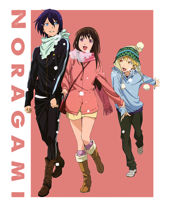  Noragami Hiyori Iki Bishamonten YatoYukine Characters Sticker  for Phone, Laptop, Skateboard, Car : Electronics