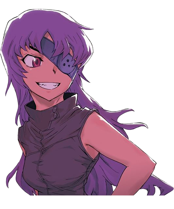 Mirai Nikki - Yuno Gasai - Mirai Nikki - Sticker