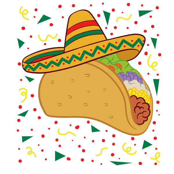 mexican taco hat