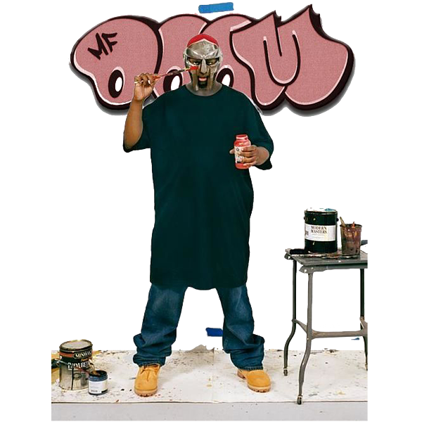 Mf Doom Sticker by Sisi Kumala - Pixels