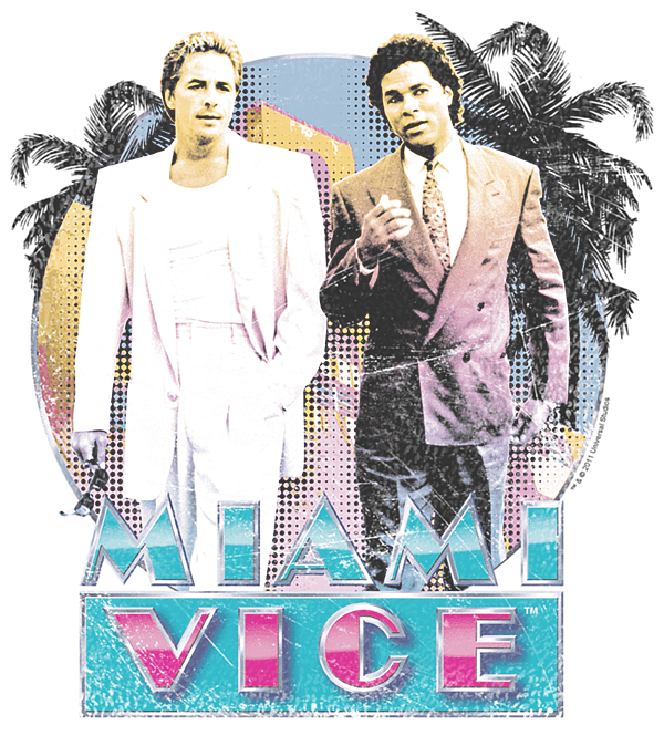 Miami Vice Fleece Blanket