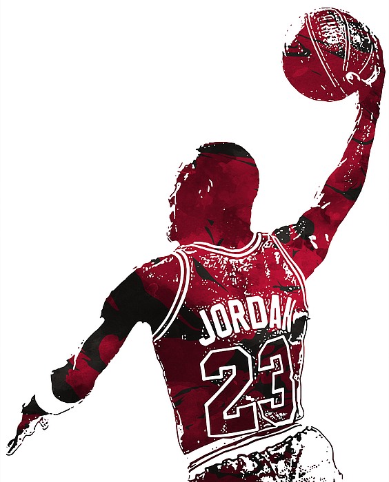 Michael Jordan chicago bulls pixel art 1 T-Shirt by Joe Hamilton - Pixels