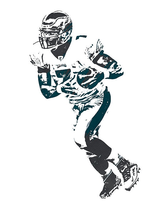 Philadelphia Eagles Vintage Nfl Art Mixed Media by Joe Hamilton - Fine Art  America