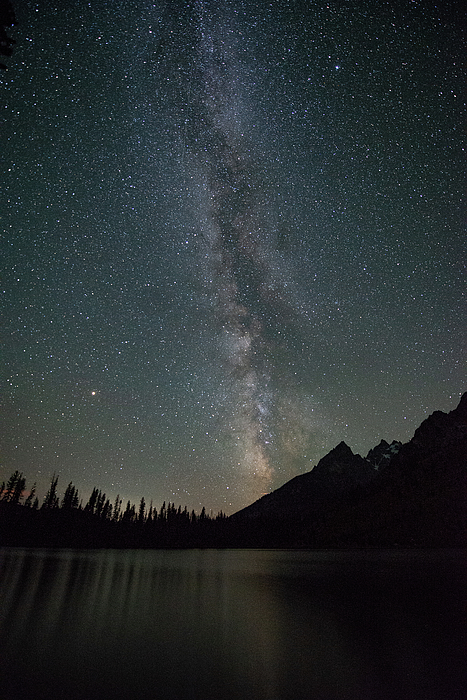 Julie Barrick - Milky Way over String Lake GTNP