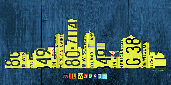 Milwaukee Mug - Milwaukee Gift - Wisconsin Watercolor Art Mug - Milwaukee  Coffee Mug - Unique Milwaukee Gifts