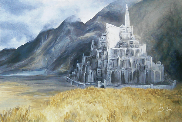 The Siege Of Minas Tirith - Fantasy Lord Of The Rings