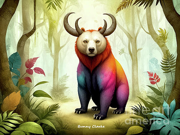Bunny Clarke - Mirrin V Rainbow Bear
