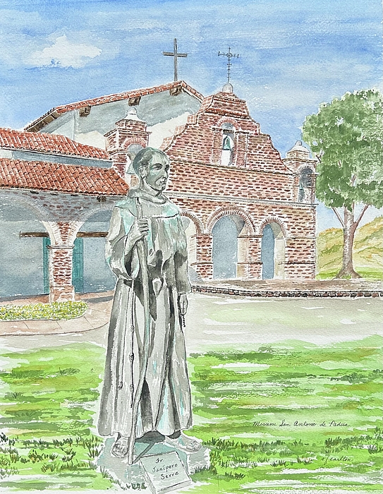 Claudette Carlton - Mission San Antonio de Padua, California
