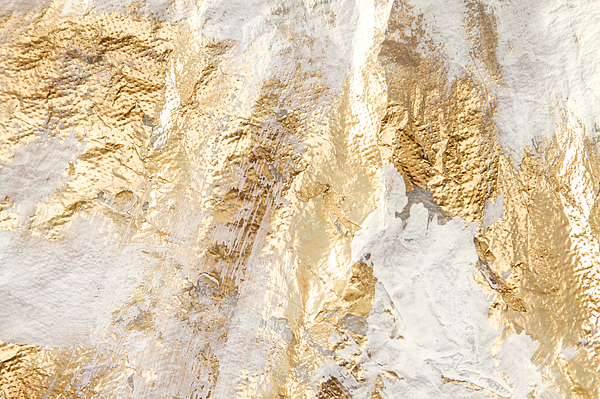 Modern White And Gold Brush Painted Background Texture, Unique Artistic  Work Jigsaw Puzzle by Julien - Pixels