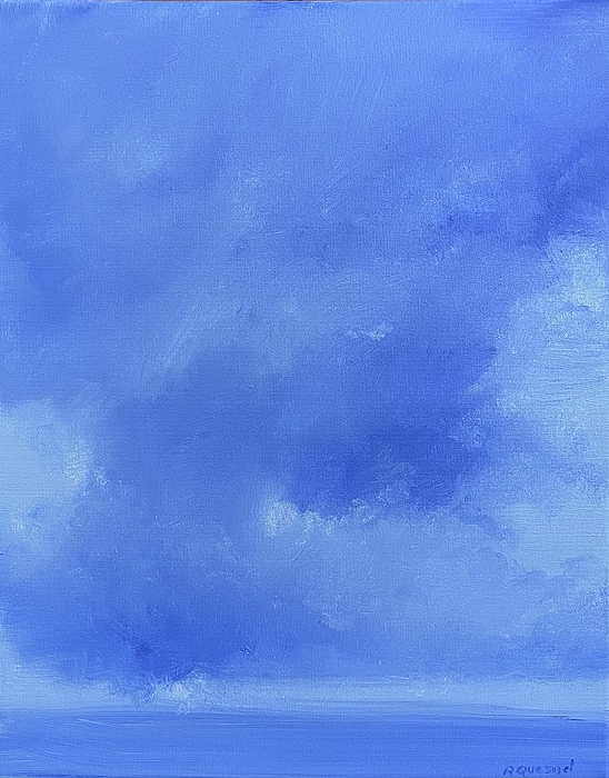 Roger Quesnel - Monochrome In Blue 2 - Into The Blue Sky