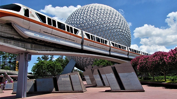 Dylyce Clarke - Monorail at Disney World, Florida