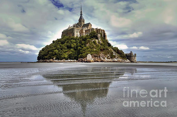 Paolo Signorini - Mont Saint Michel Viewed by the Bay - France