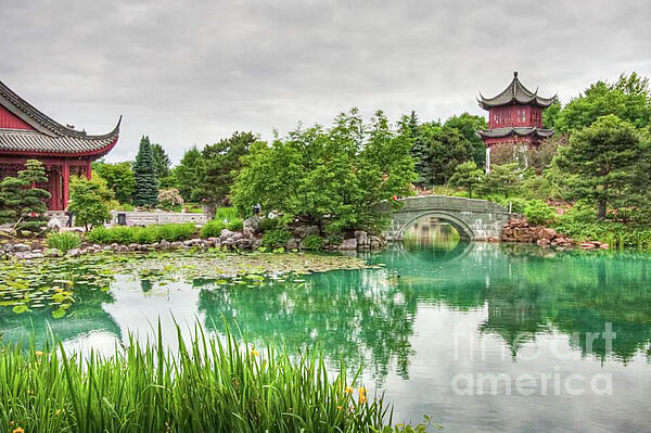 Marilyn Cornwell - Montreal Botanic Garden - The Chinese Garden Lake